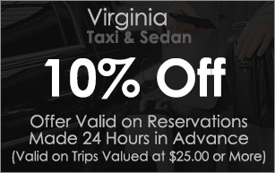 10% Off - Offer Valid on Reservations Made 24 Hours in Advance (Valid on Trips Valued at $25.00 or More)